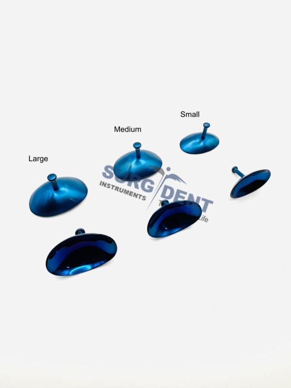 Corneal Eye Shields for Laser Stainless Steel