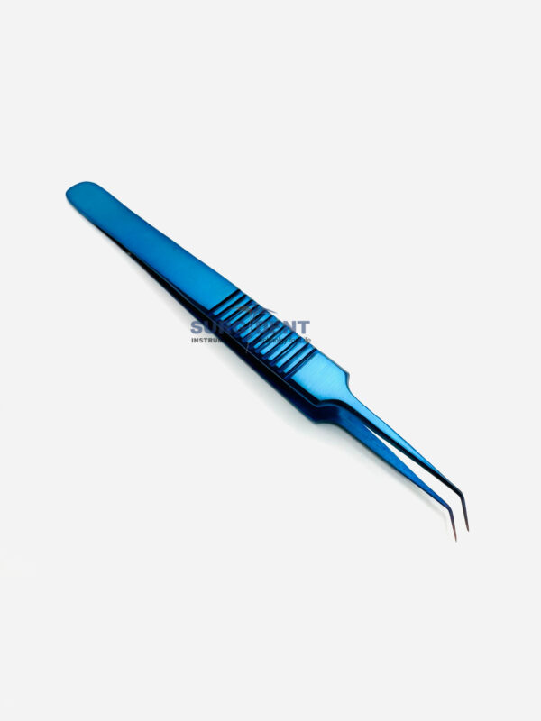 FUE Hair Transplant Implant Placing Forceps Angled