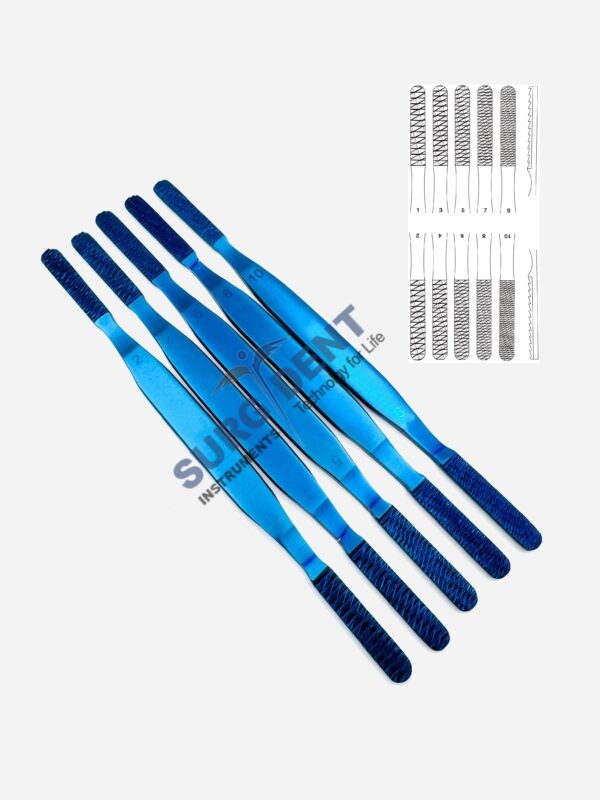 Fomon Bone Nasal Rasp Double Ended